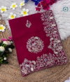 Jk 328 Silk With Embroidery Work Sraee Wholesale Suppliers In Mumbai